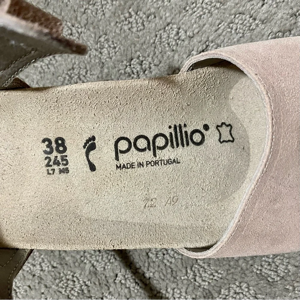 NWOT Papillio Birkenstock Eve Wedge Sandal sz 38 (sz 7-7.5) - Picture 6 of 7